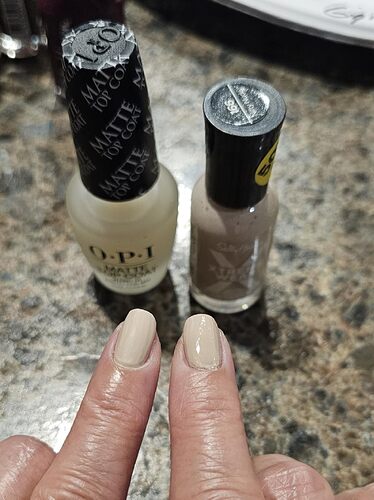 matte top coat