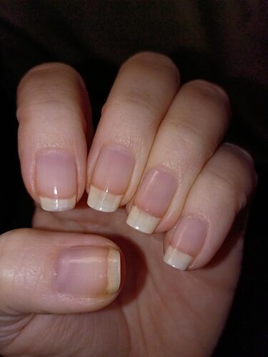 clear nail polish strength