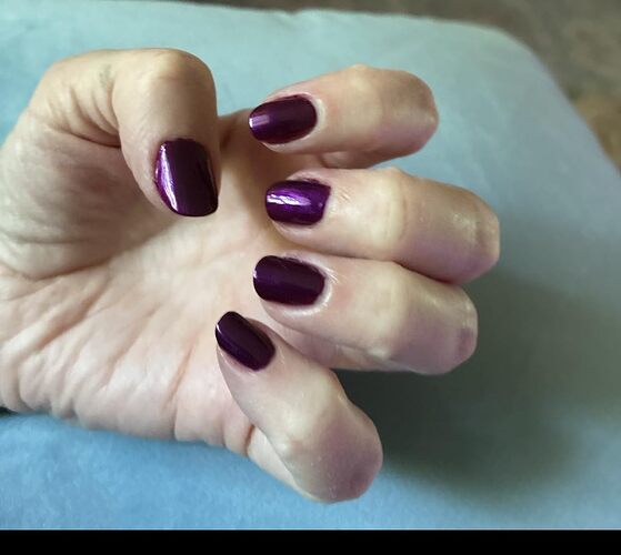OPI Infinite Shine Nail Polish Malaga Wine Not