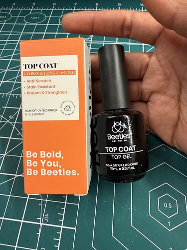 Beetles HEMA Free Base and Top Coat Set