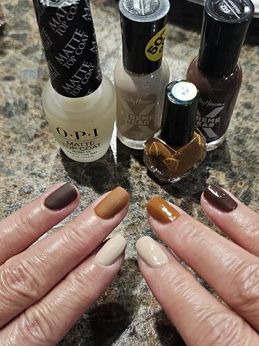 matte top coat