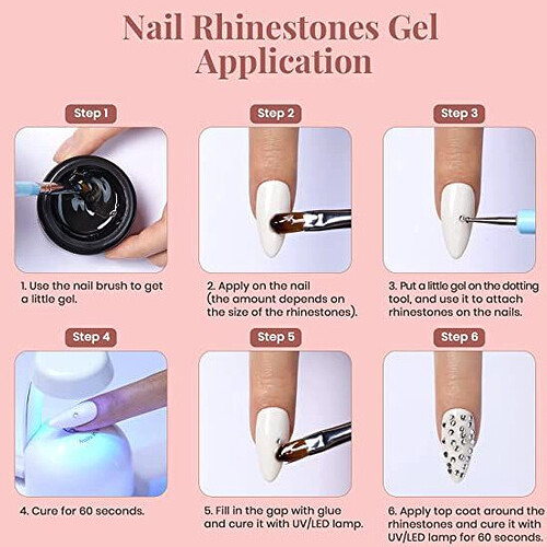rhinestone nail guide